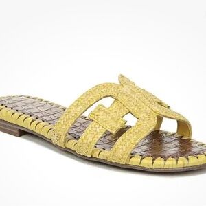 Sam Edelman Women's Beckie 2 Slide Sandal Yellow Pick Size